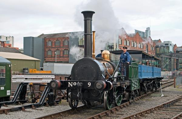 Stephenson's Planet in steam at MOSI